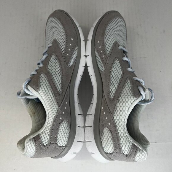 Dr Schoolls Womens Gray Suede Mesh Gel Cushion Sneakers Size 6.5 Walking Shoes - Picture 7 of 10